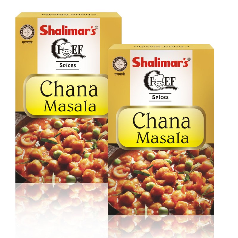CHEF CHANA MASALA BOX  10 Gm ( PACK OF 2)(GHZ)