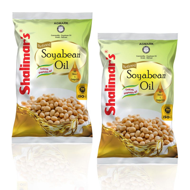 SOYABEAN OIL1 LTR POUCH PACK OF 2